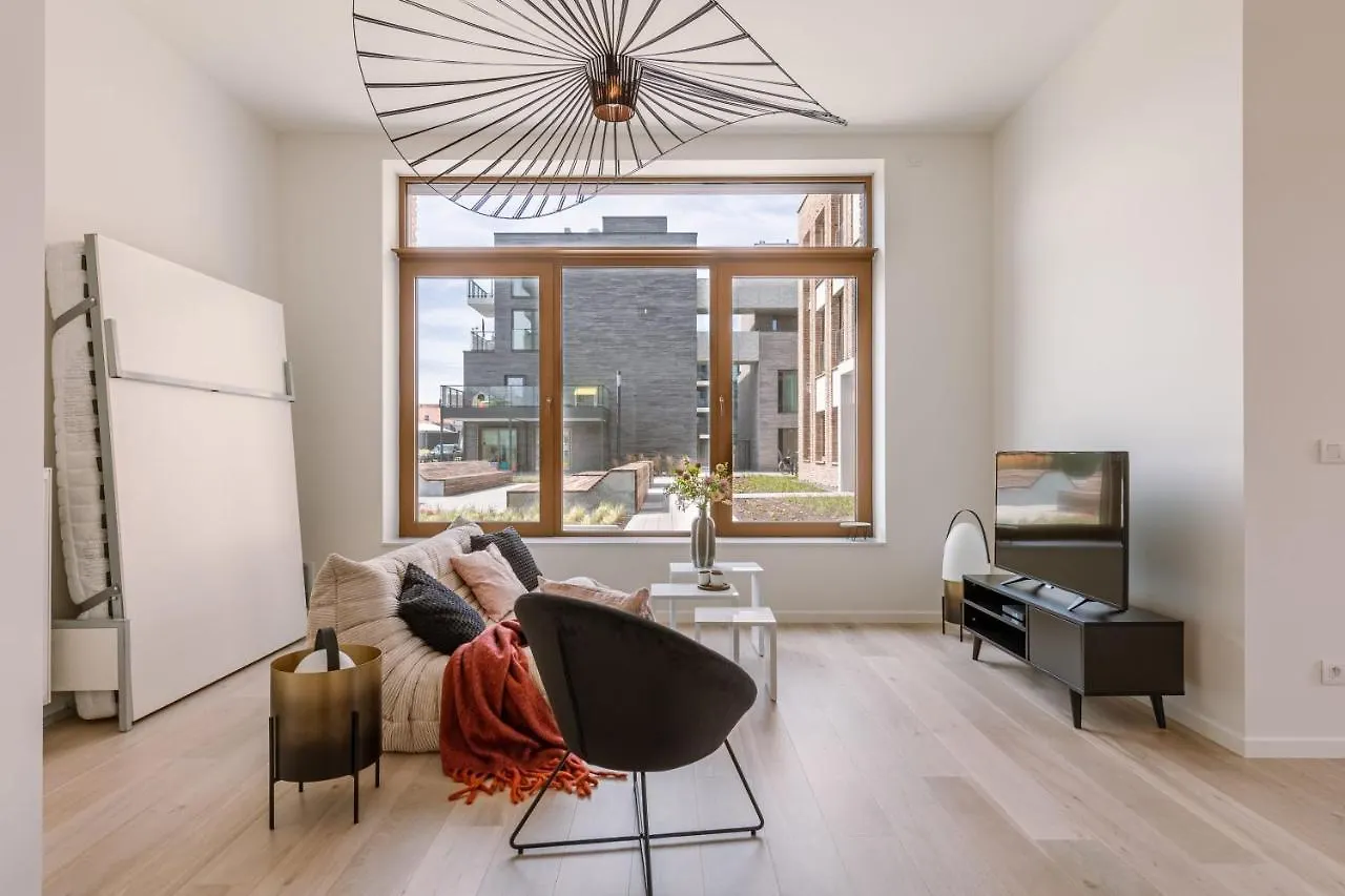Beautiful And Bright Apartment With Terrace Ostend 0*,