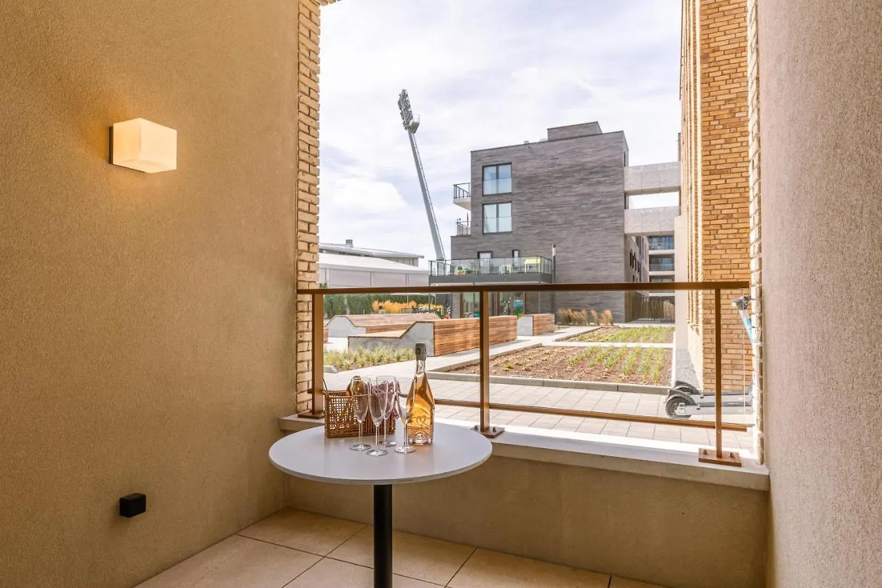 Beautiful And Bright Apartment With Terrace Ostend Belgium