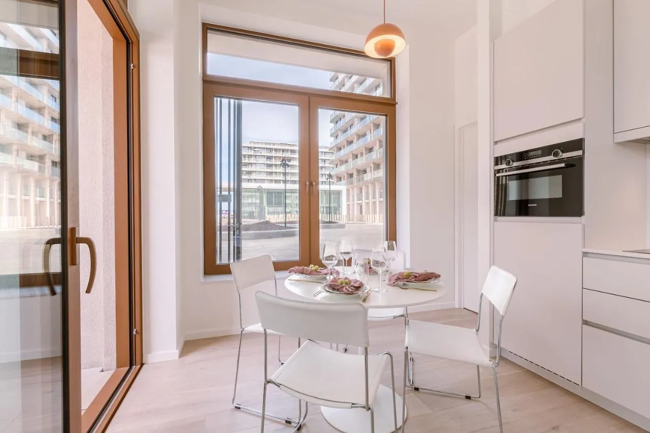 Beautiful And Bright Apartment With Terrace Ostend Belgium
